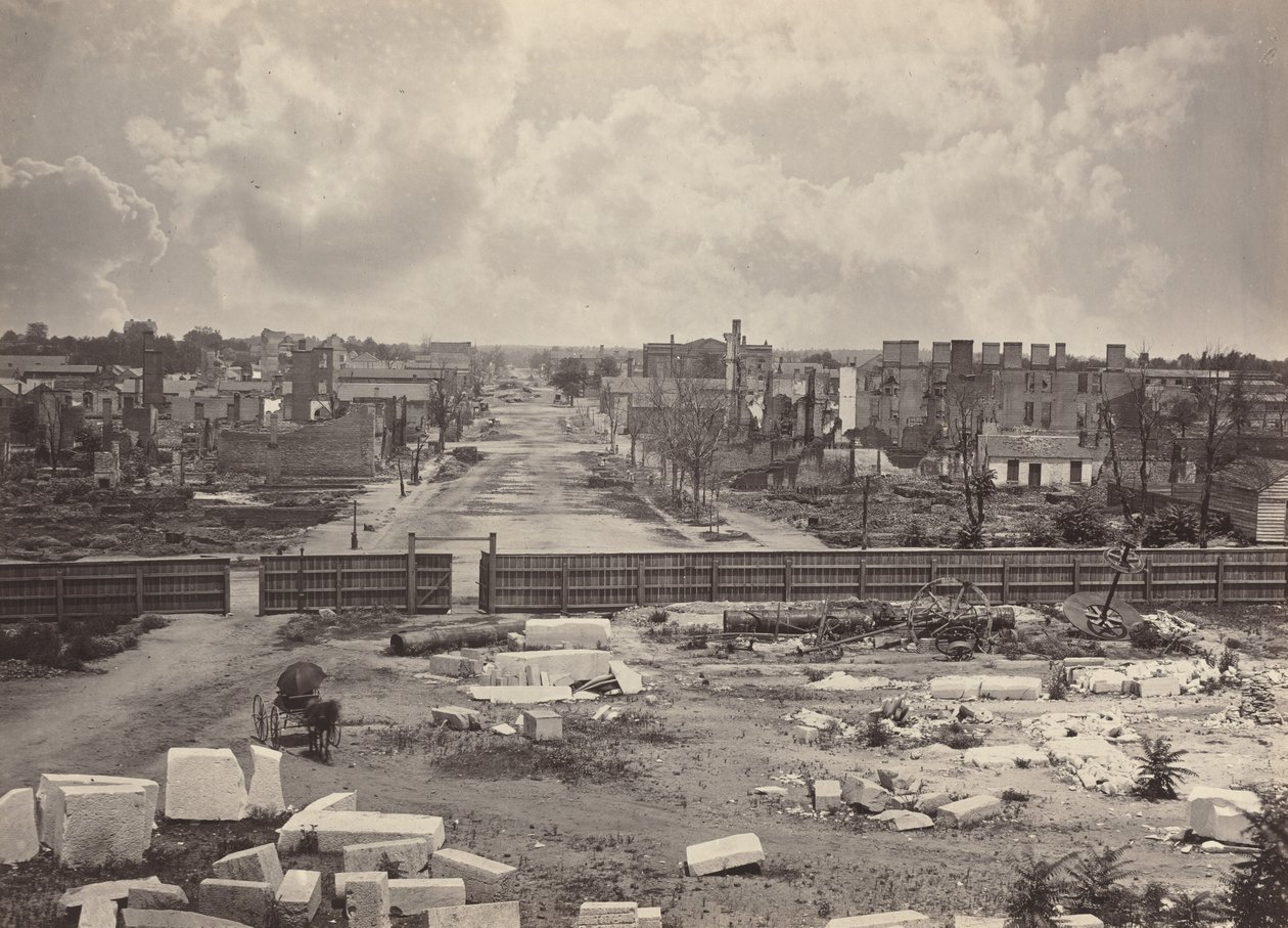 कैपिटल से कोलंबिया, 1865-1866। द्वारा जॉर्ज एन। बरनार्ड