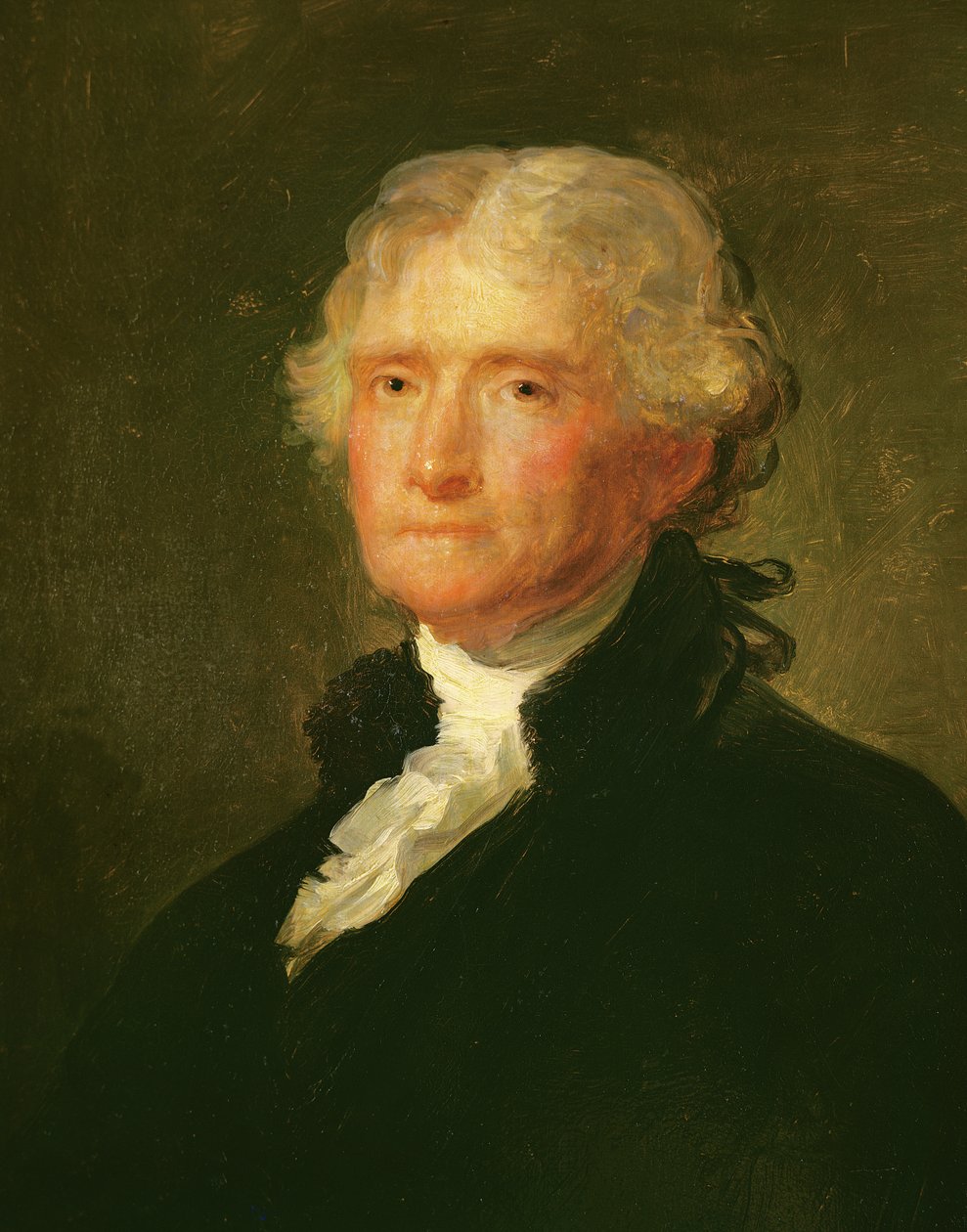 गिलबर्ट स्टुअर्ट की एक पेंटिंग के बाद थॉमस जेफरसन का चित्रण (1755-1828) द्वारा जॉर्ज पीटर अलेक्जेंडर हीली