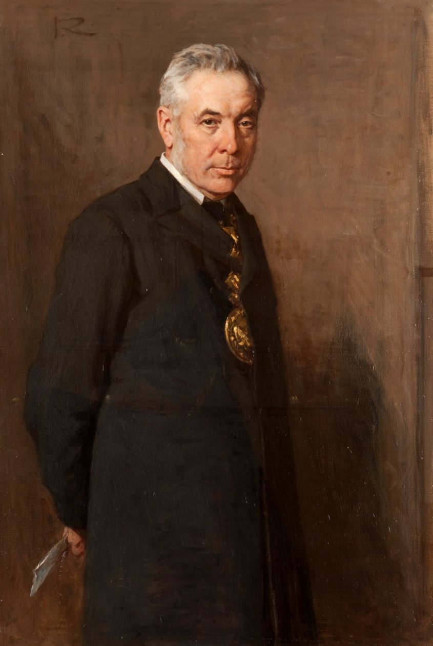 विलियम हंटर, c.1904 (कैनवास पर तेल) द्वारा जॉर्ज रीड