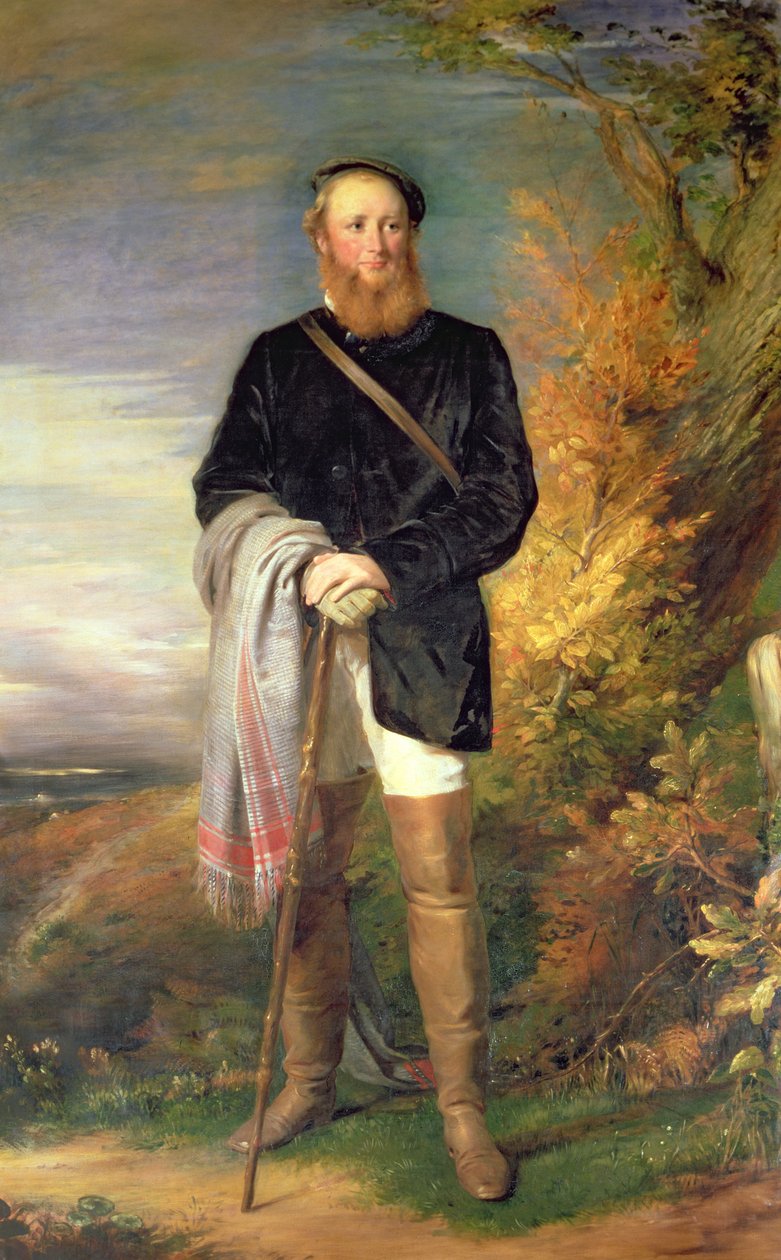 होल्कम के थॉमस विलियम कोक (1822-1909) लीसेस्टर का दूसरा अर्ल द्वारा जॉर्ज रिचमंड