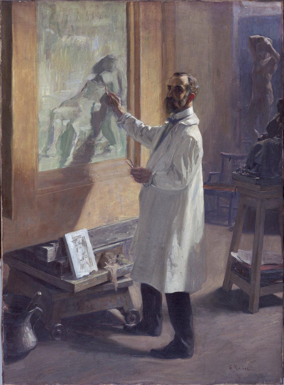 'विलियम गोस्कोम्बे जॉन', 1860-1952, 1902 द्वारा जॉर्ज रोइलोस