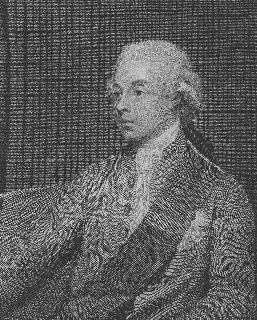 फ्रेडरिक हॉवर्ड, कार्लिसल के 5 वें अर्ल, जॉन कीसे शेरविन, 1782 द्वारा उत्कीर्ण द्वारा जॉर्ज रोमनी