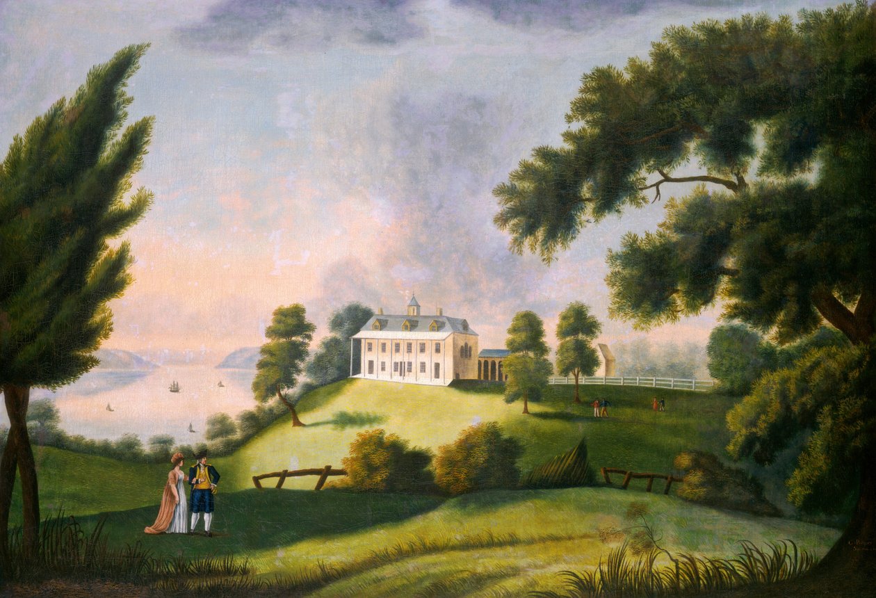 माउंट वर्नोन, 1806। द्वारा जॉर्ज रोप्स