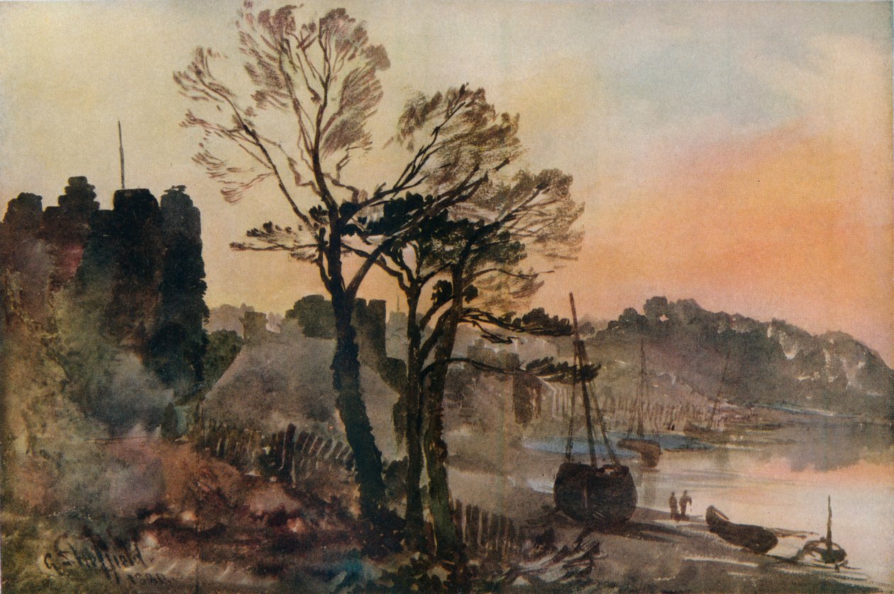 कॉनवे बे, 1880 द्वारा जॉर्ज शेफ़ील्ड
