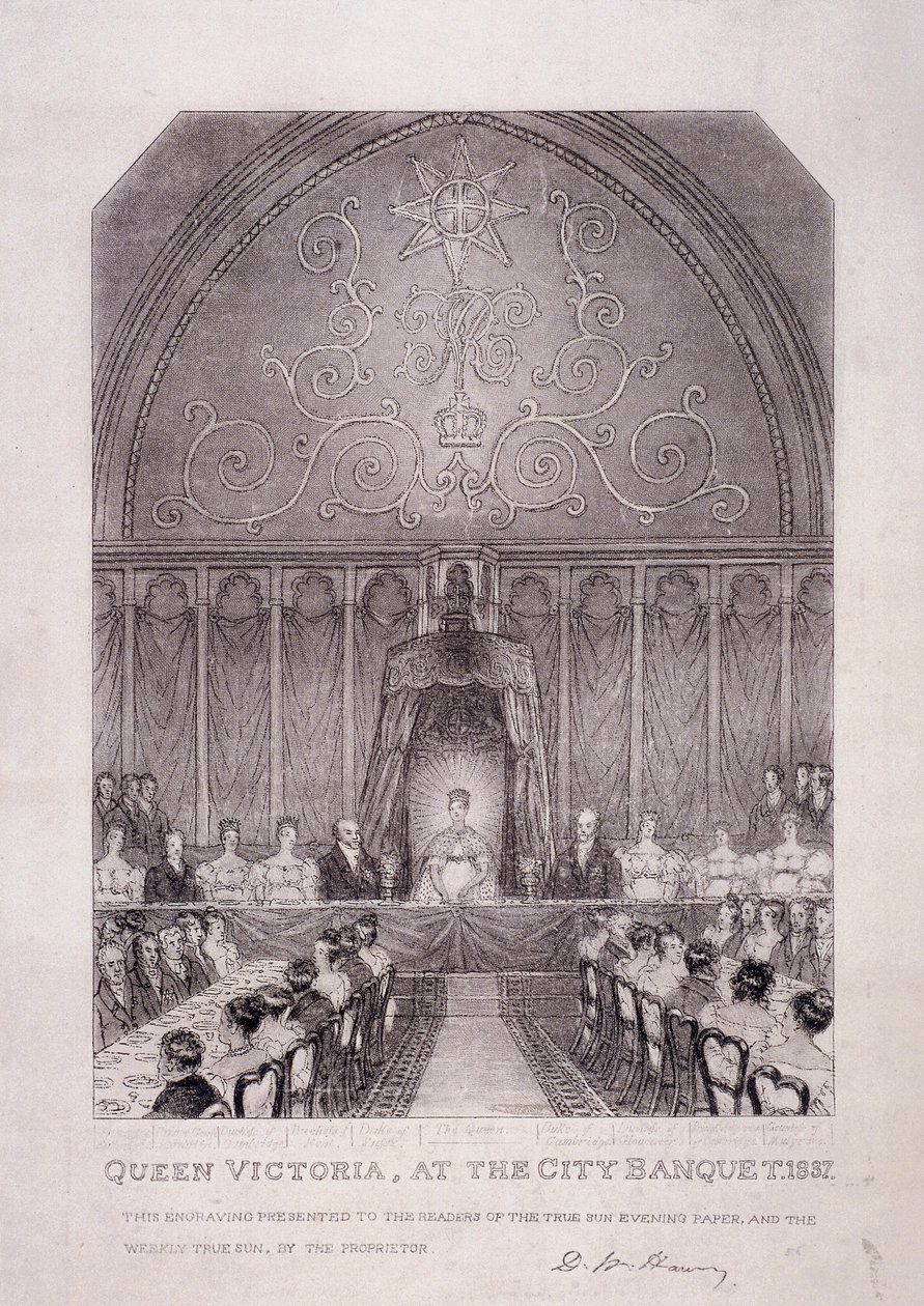 गोग और मागोग, गिल्डहॉल, लंदन, 1809 द्वारा जॉर्ज शेफर्ड