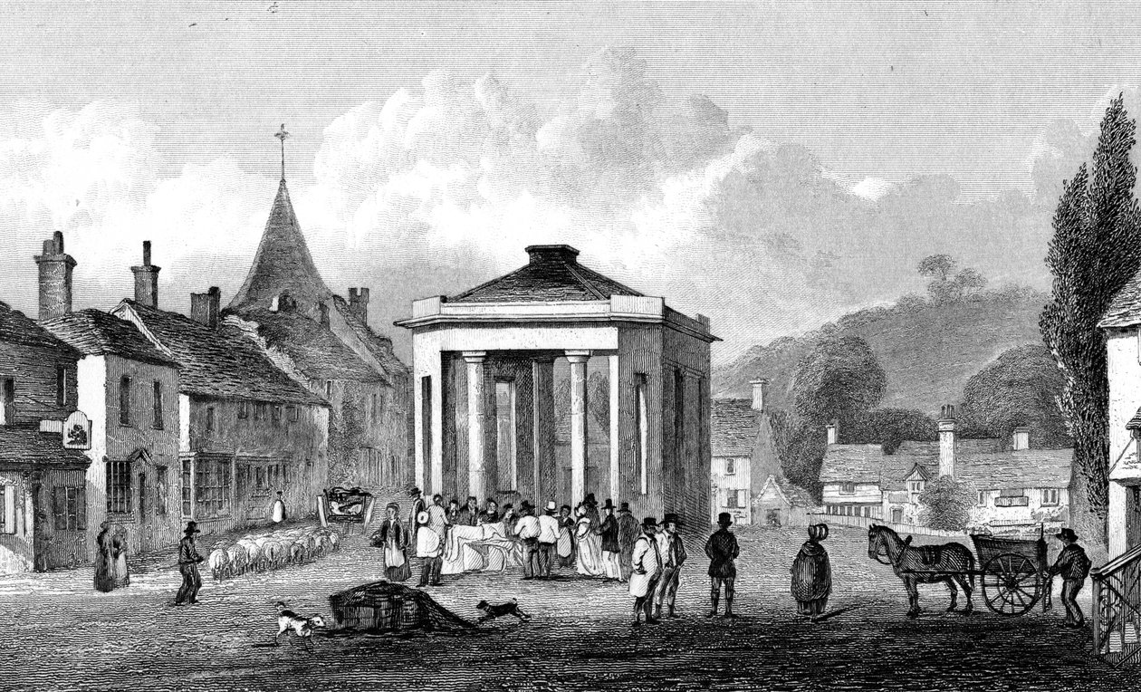 वेस्टरहैम, केंट, एच। एडलर द्वारा उत्कीर्ण, 1832 द्वारा जॉर्ज शेफर्ड