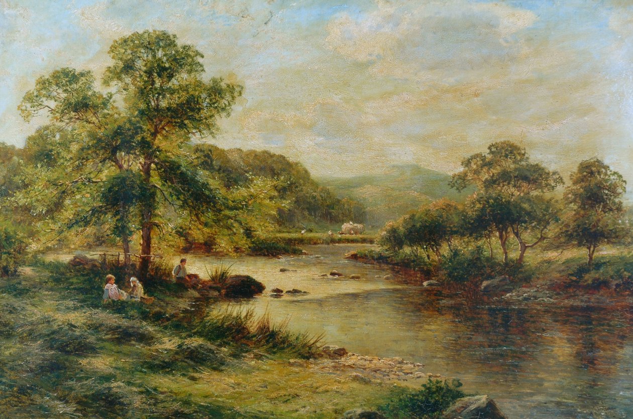 डर्बीशायर का डेल्स, 1891 द्वारा जॉर्ज विकट कोल
