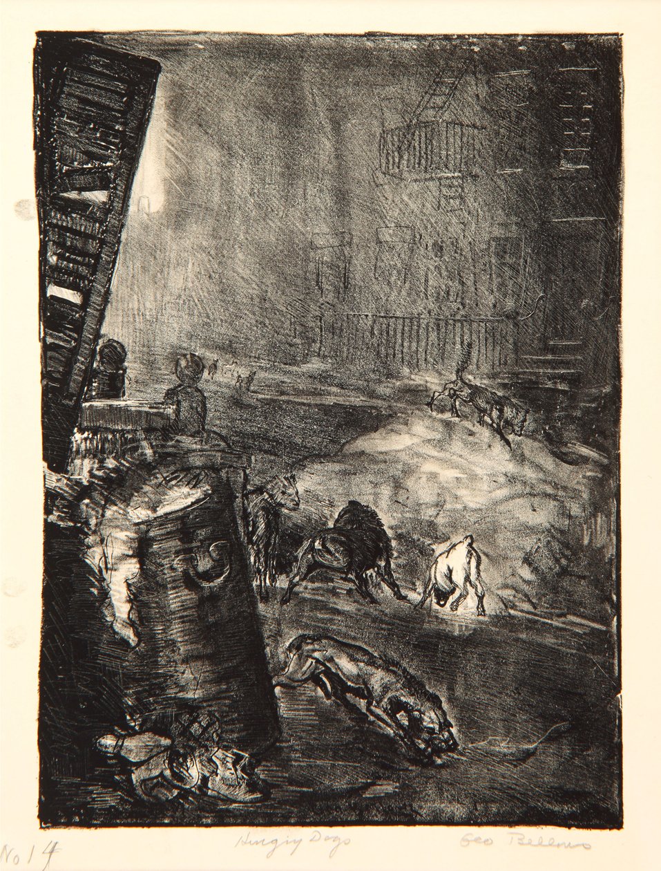 हंग्री डॉग्स, दूसरा पत्थर, 1916 द्वारा जॉर्ज वेस्ले बेलोज़