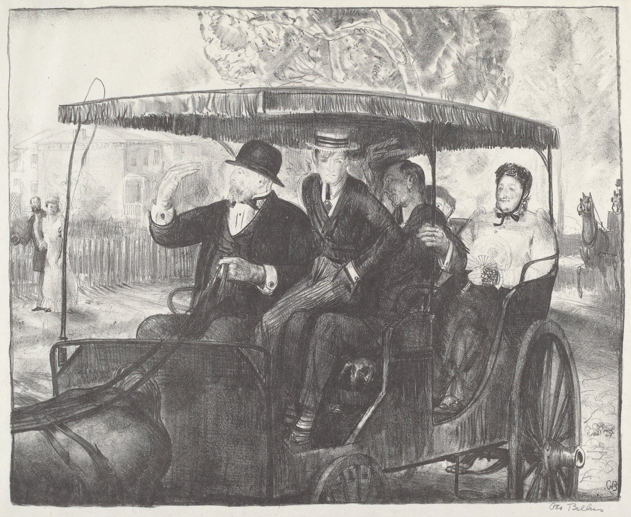 रविवार 1897, 1921। द्वारा जॉर्ज वेस्ले बेलोज़