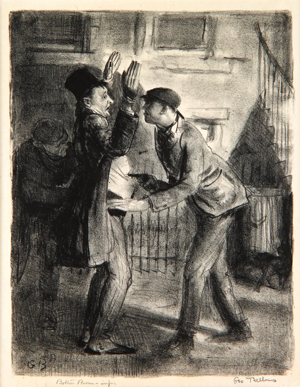द होल्ड-अप, 1921 द्वारा जॉर्ज वेस्ले बेलोज़
