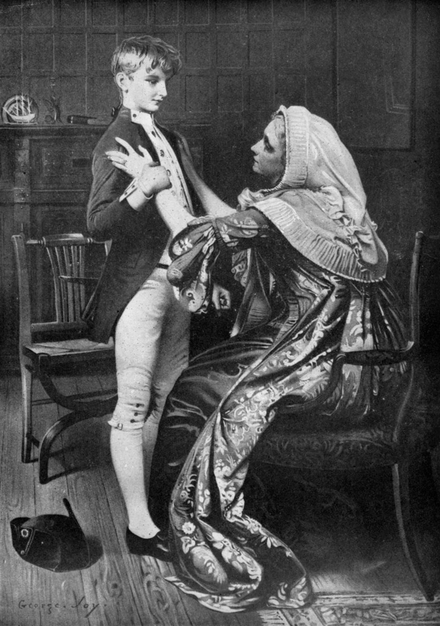 नेल्सन फर्स्ट फेयरवेल, 1926। द्वारा जॉर्ज विलियम जॉय