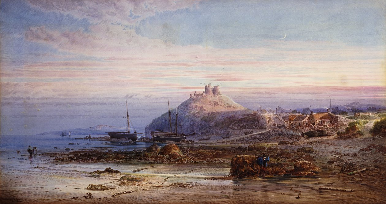 Cricceith Castle, द्वारा जॉर्ज वोल्फ