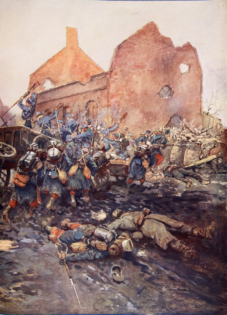द एसुअल ऑफ द रेड, 1915 द्वारा जॉर्जेस बर्टिन स्कॉट