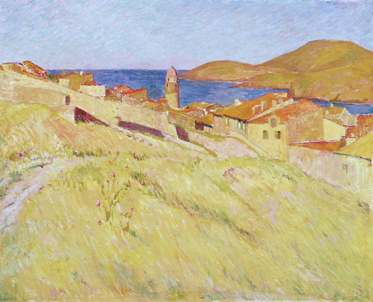 Collioure लैंडस्केप द्वारा जॉर्ज डेनियल डी मोनफ्रेड
