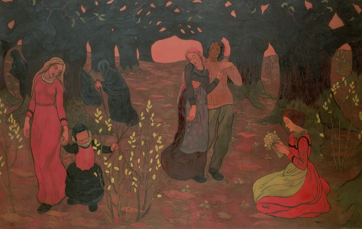 द एज ऑफ लाइफ, 1892 द्वारा जॉर्जेस लाकोम्बे