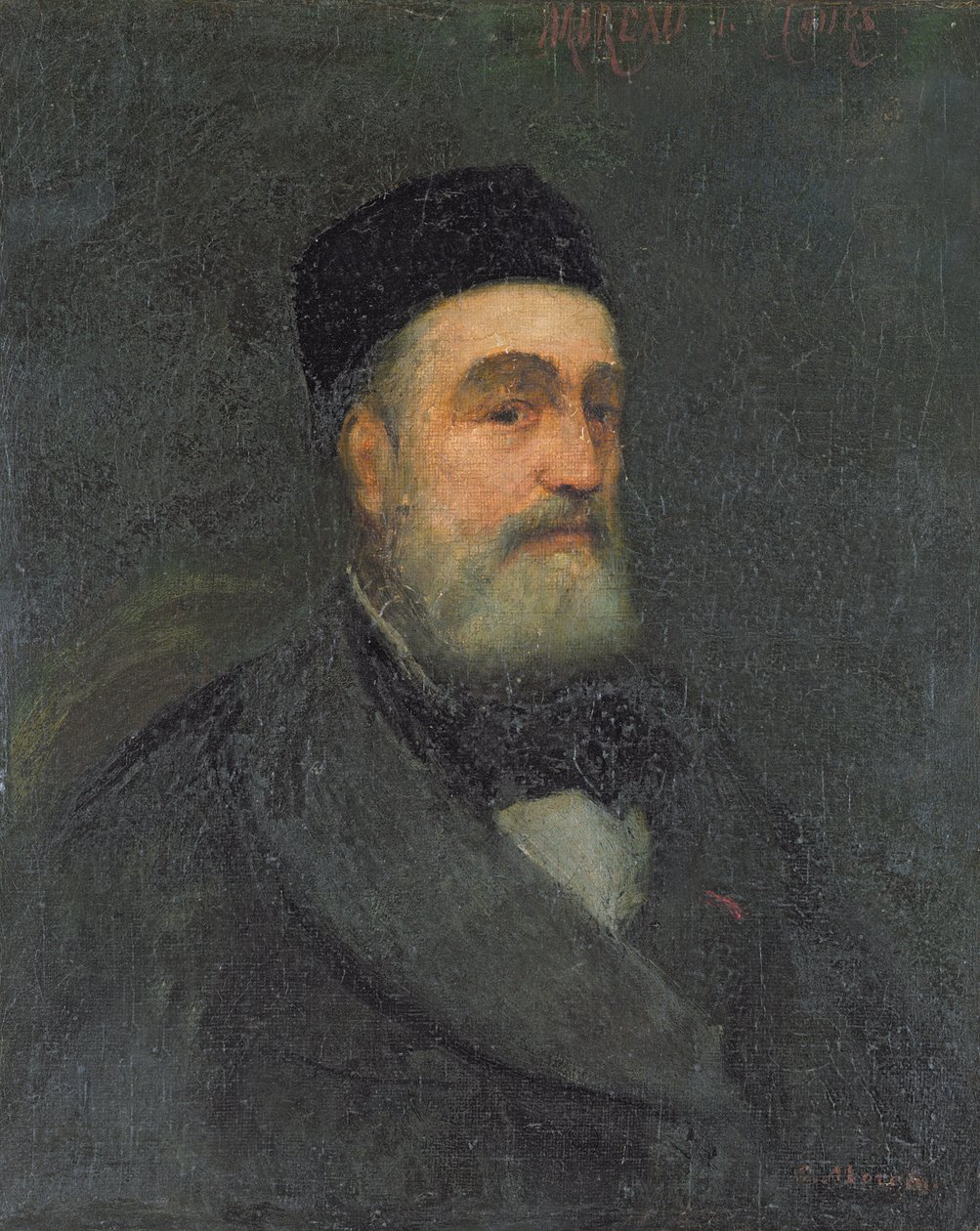 जैक्स-जोसेफ मोर्यू ऑफ टूर्स (1804-84) c.1860 द्वारा जॉर्जेस मोरो डे टूर्स