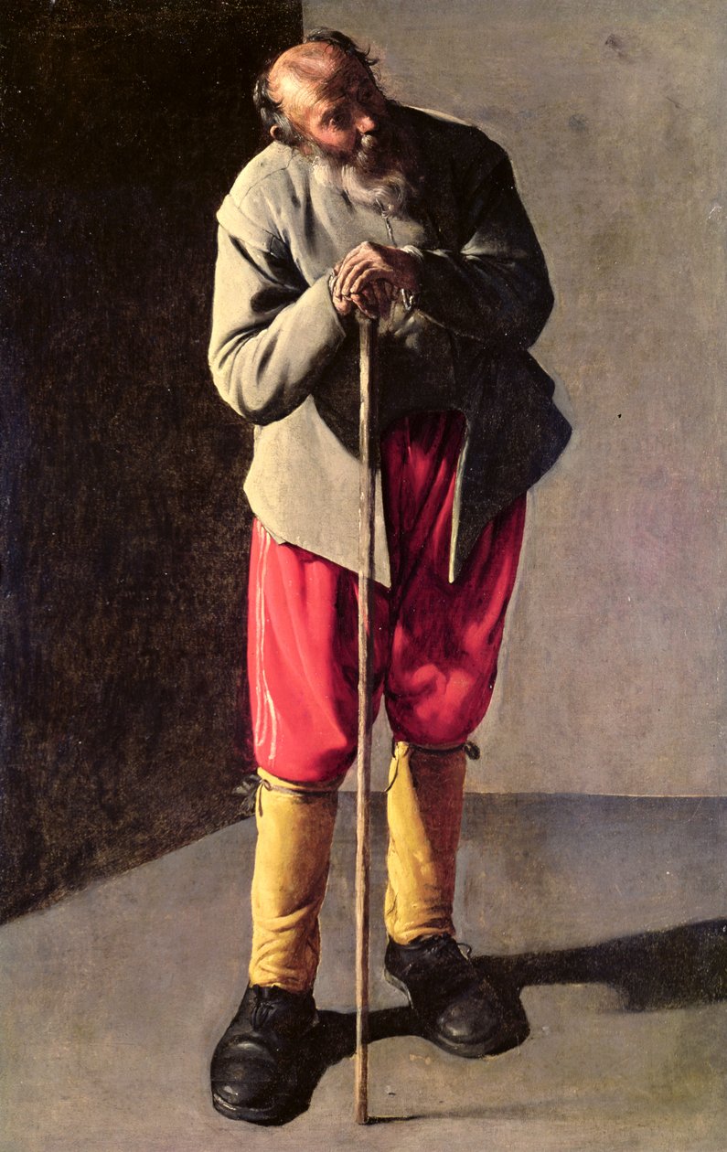 ओल्ड मैन, c.1618-19 द्वारा जॉर्जेस डी ला टूर
