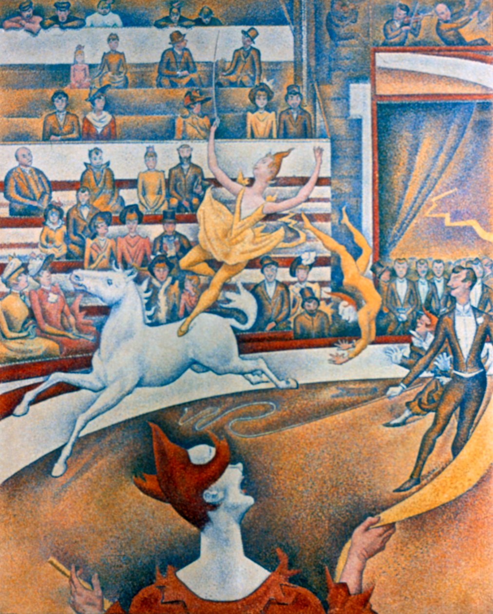 द सर्कस, 1891 द्वारा जॉर्जेस पियरे सेरात