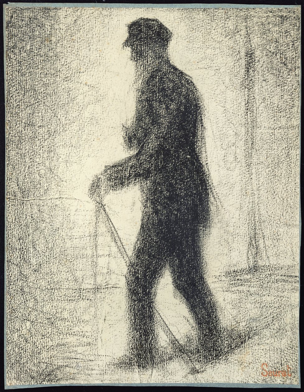 चलना, c.1882 द्वारा जॉर्जेस पियरे सेरात