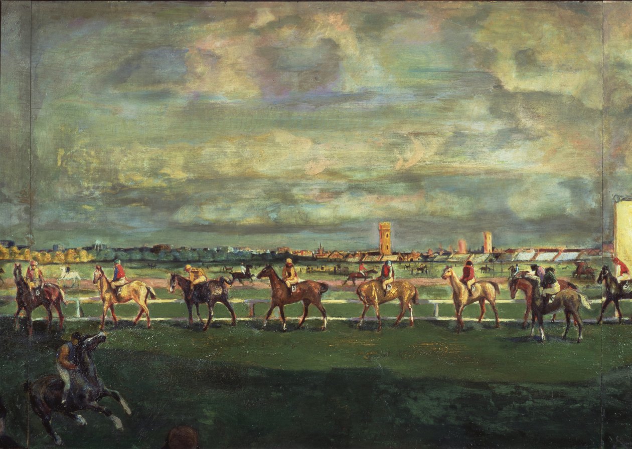 हॉर्सरिंग, 1911 द्वारा जॉर्जी बोगदानोविच याकुलोव
