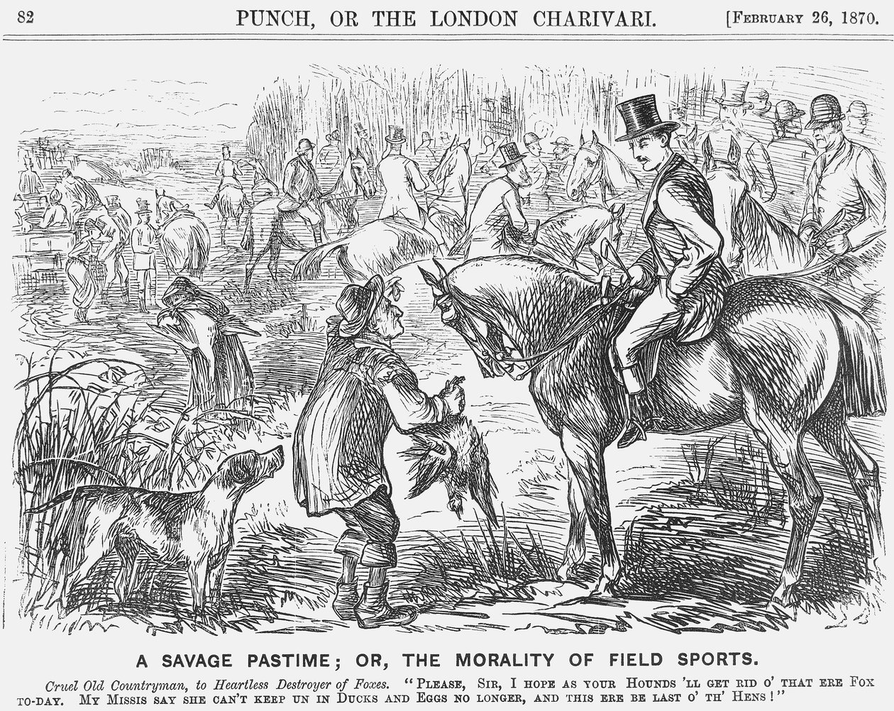 ए सैवेज पासटाइम, या, फील्ड स्पोर्ट्स की नैतिकता, 1870 द्वारा जॉर्जीना बोवर्स