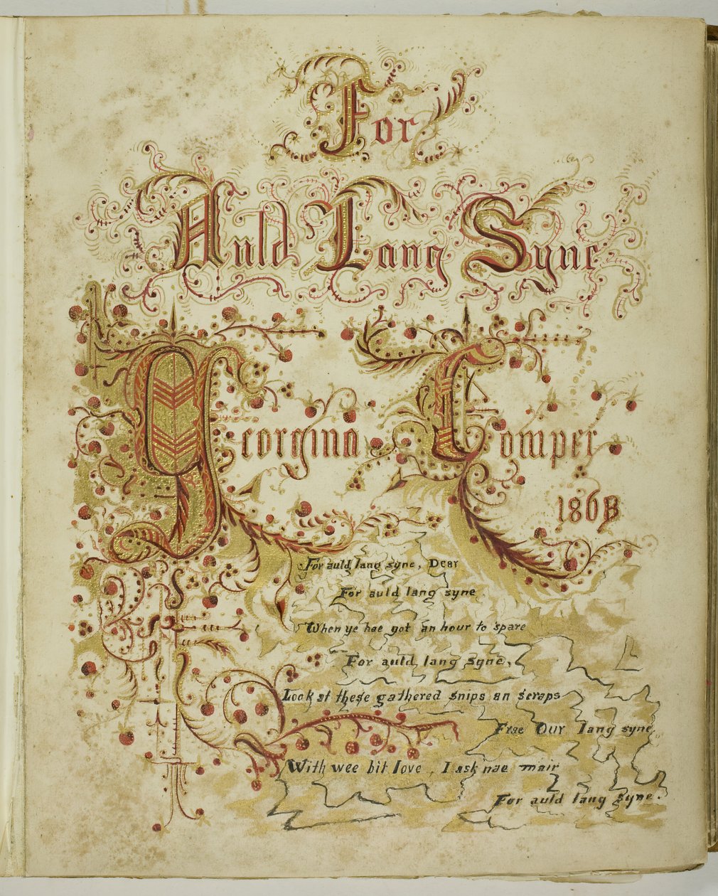 शीर्षकहीन [औल्ड लैंग सिने के लिए], 185568। द्वारा जॉर्जिना काउपर