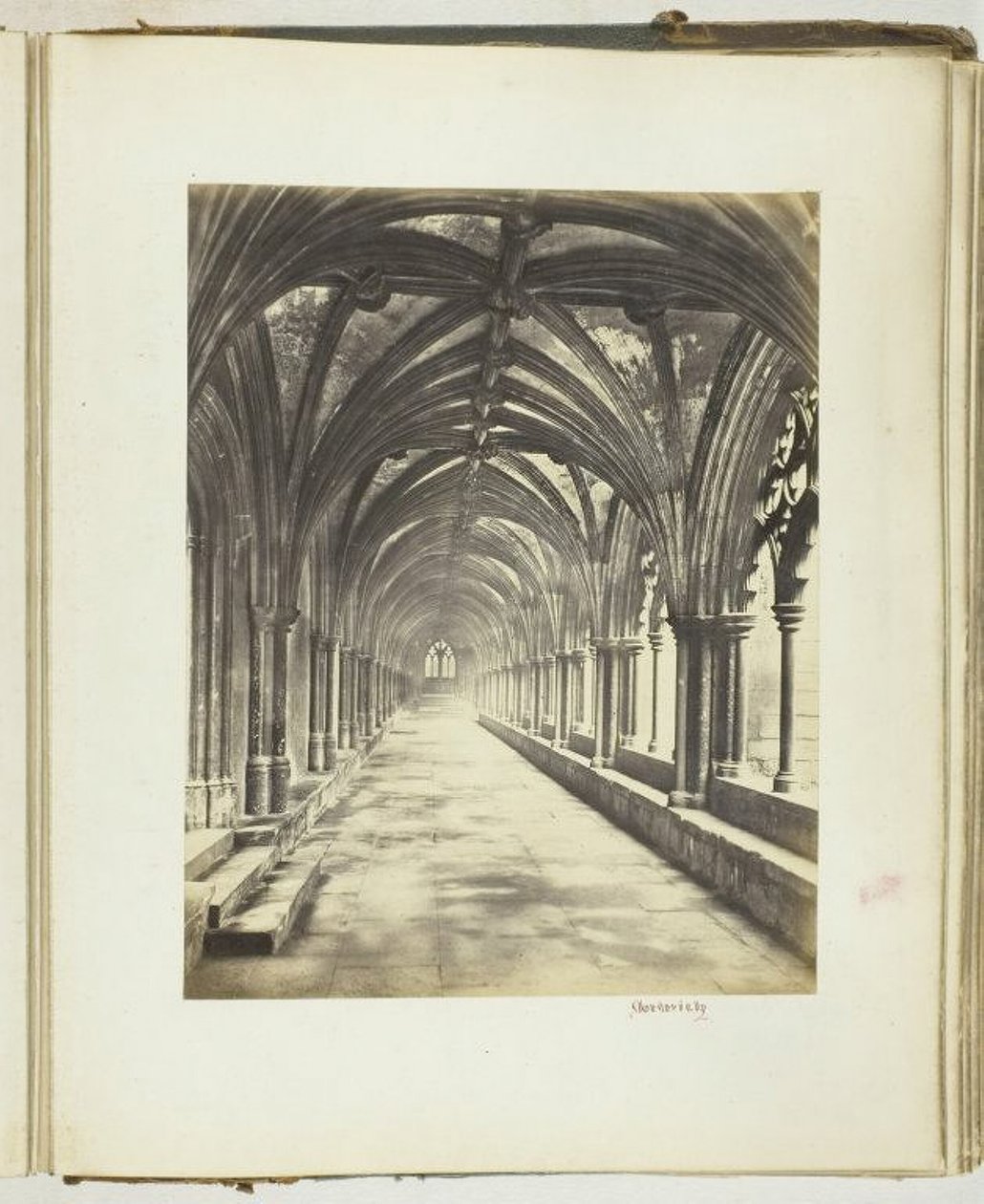 शीर्षक रहित [क्लोइस्टर्स], 1868। द्वारा जॉर्जिना काउपर