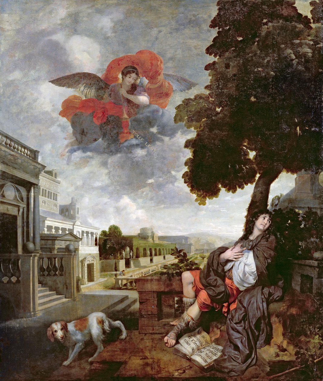 सेंट अगस्टिन का रूपांतरण, c.1663 द्वारा जेरार्ड डी लैरेसी