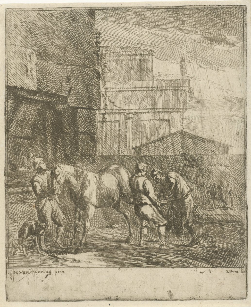  द्वारा जेरार्ड होएट (आई)