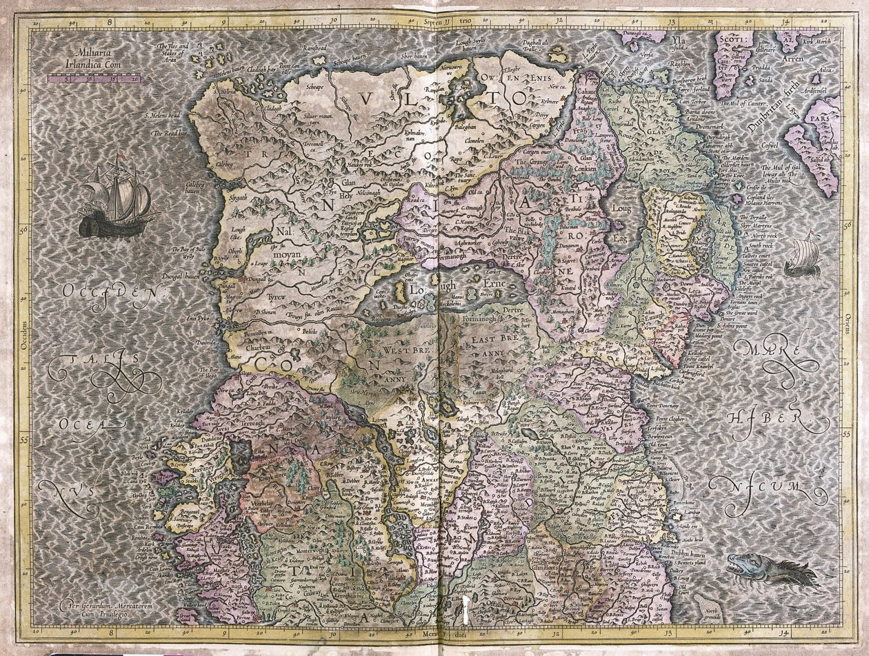 आयरलैंड द्वारा जेरार्डस मर्केटर