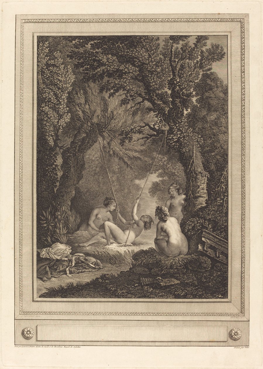 रहस्यमयी झूला, 1784। द्वारा गेराउड विडाल