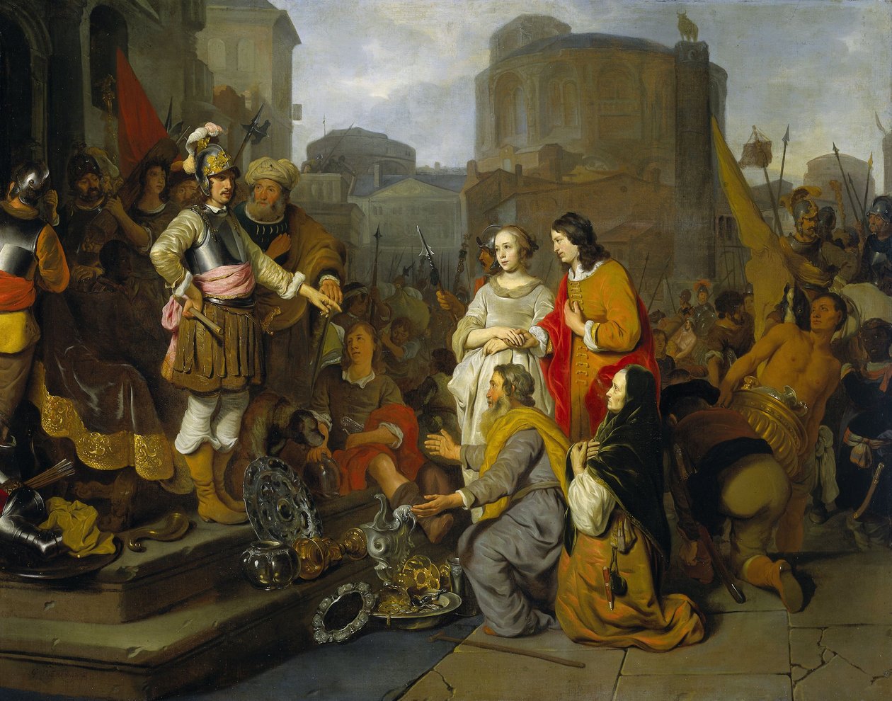 सिपियो की निरंतरता, 1650-55 द्वारा गेरब्रांड वैन डेन ईकेहोउट