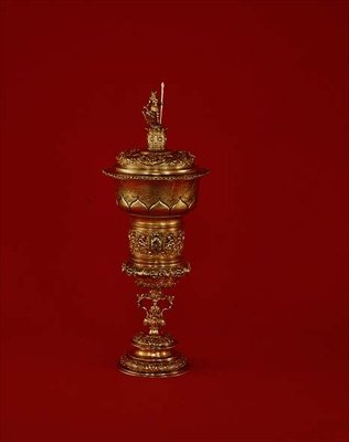 पुनर्जागरण खड़े कप और कवर, कोलोन c.1580 (चांदी गिल्ट) द्वारा जर्मन स्कूल
