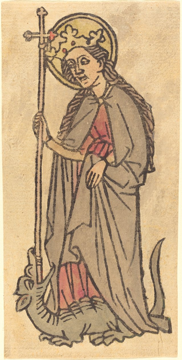 Saint Margaret द्वारा जर्मन 15वीं सदी