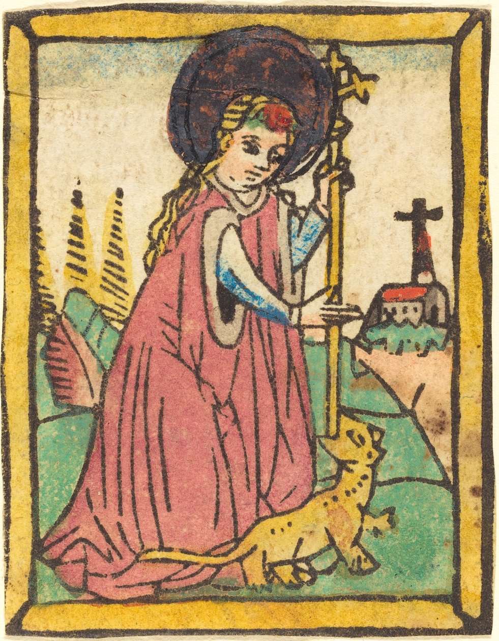 Saint Margaret द्वारा जर्मन 15वीं सदी