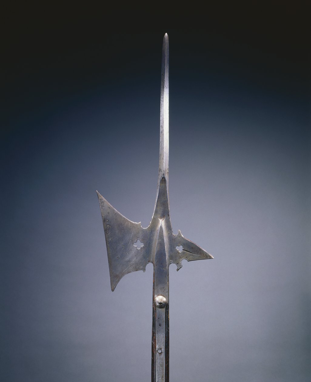 Halberd, c.1520 (इस्पात और लकड़ी) द्वारा जर्मन स्कूल
