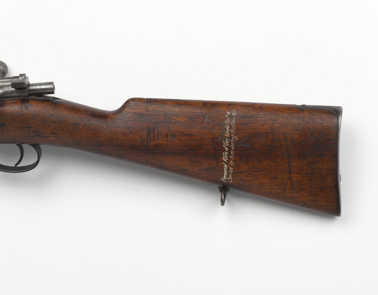 मौसर M1896 7.92 मिमी बोल्ट एक्शन राइफल 1896 जनरल लुई बोथा द्वारा इस्तेमाल किया गया द्वारा जर्मन स्कूल