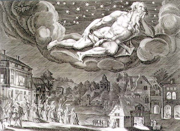 रात, पॉल फ़र्स्ट द्वारा उकेरा गया (c.1605-66) (उत्कीर्णन) द्वारा जर्मन स्कूल