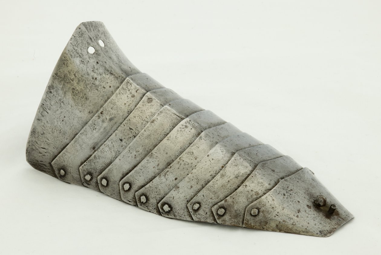 राइट सबेटन, c.1490, 1850-1925 (स्टील एंड लेदर) बहाल द्वारा जर्मन स्कूल