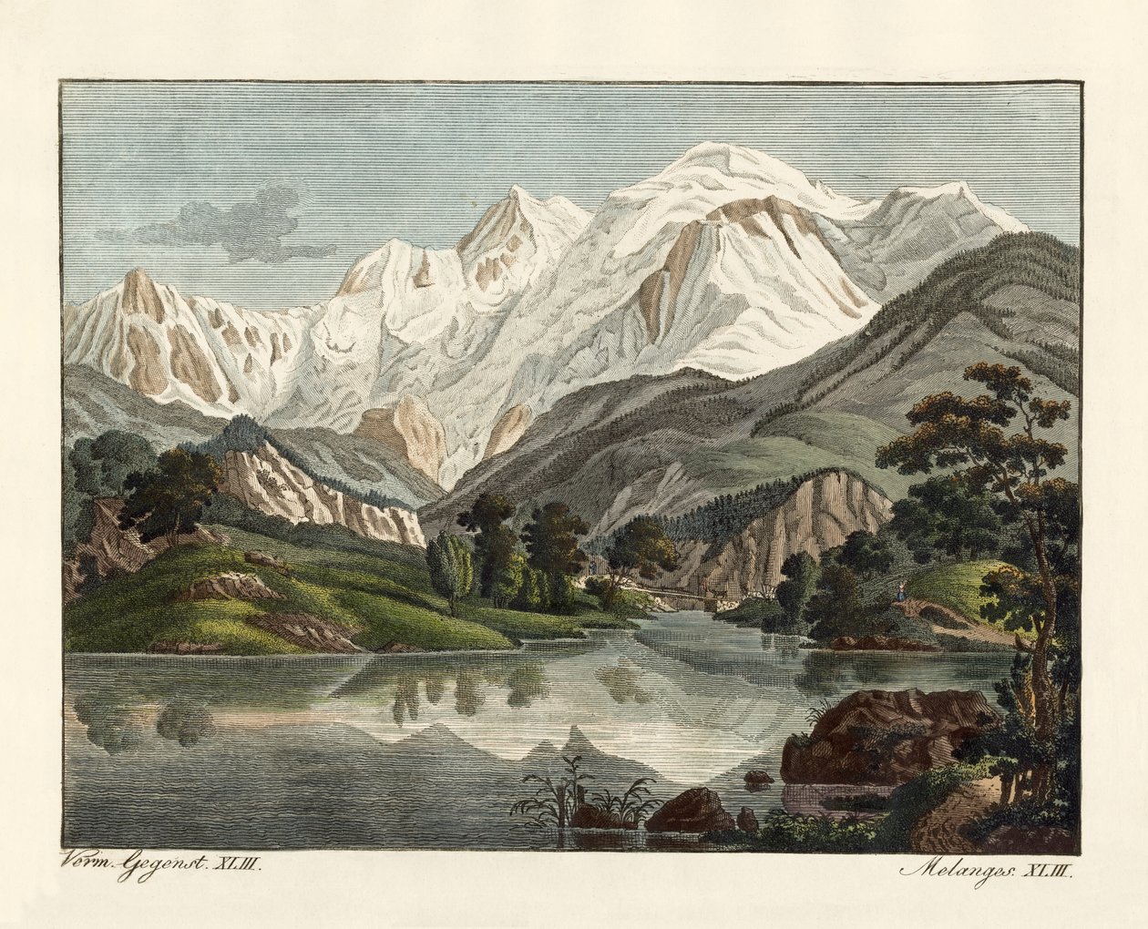 बर्फीले पहाड़ द्वारा जर्मन स्कूल