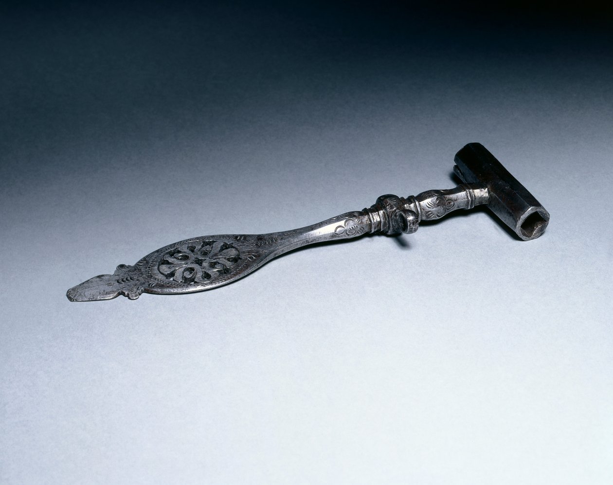 व्हील-लॉक गन के लिए स्पैनर, c.1600-50 द्वारा जर्मन स्कूल