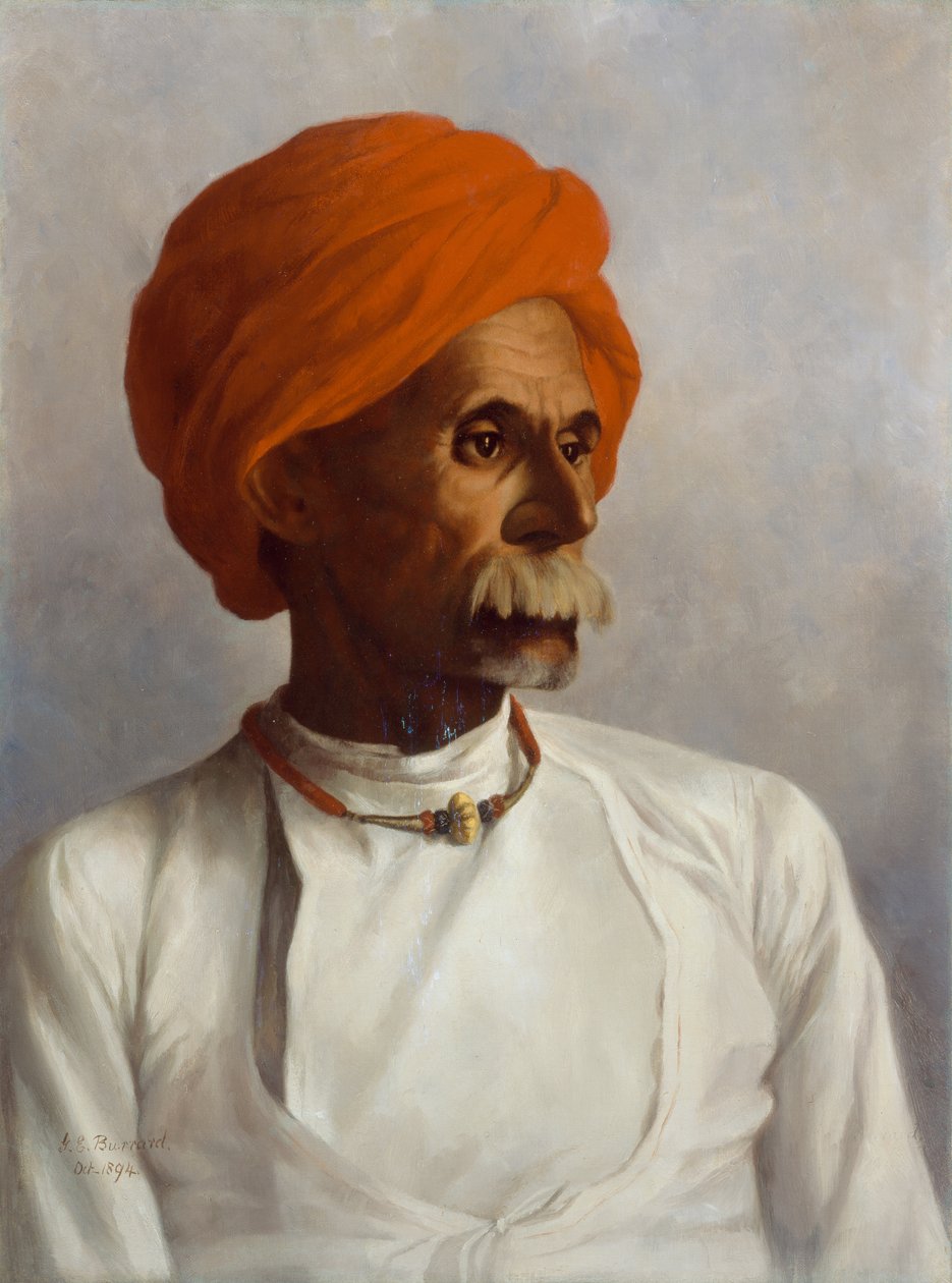 गुंगा, कैप्टन एसजी बरार्ड के नंबर 2 खगोलीय सर्वेक्षण पार्टी, 1894 की एक चौपाई द्वारा गर्ट्रूड एलेन बरार्ड