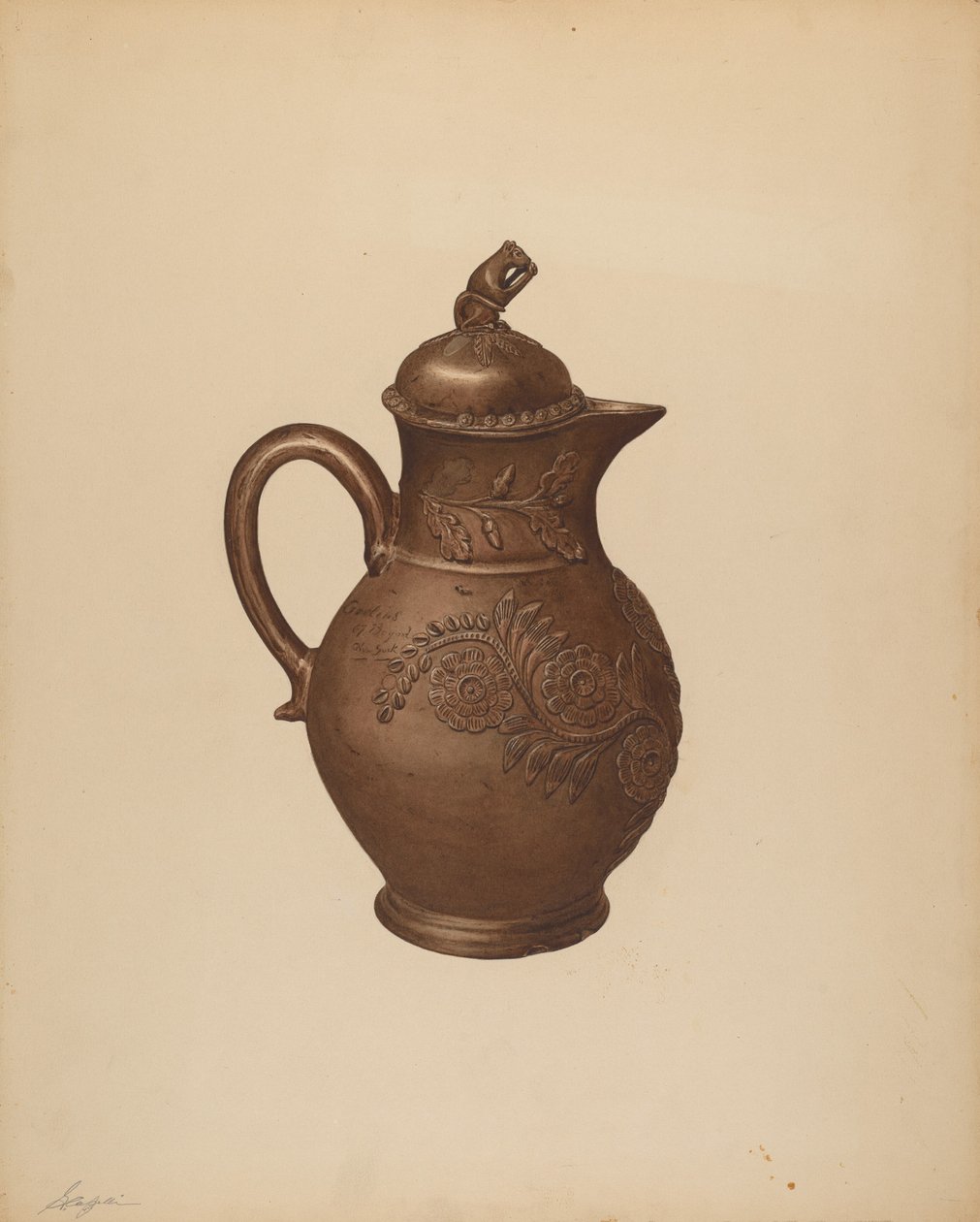 चायदानी, सी. 1940. द्वारा जियासिंटो कैपेलि
