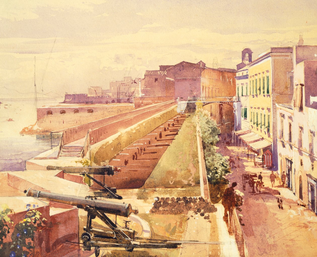 जियासिंटो गिगांटे (1806-1876), इटली द्वारा गीता में बैटरी द्वारा गियासिंटो गिगांटे