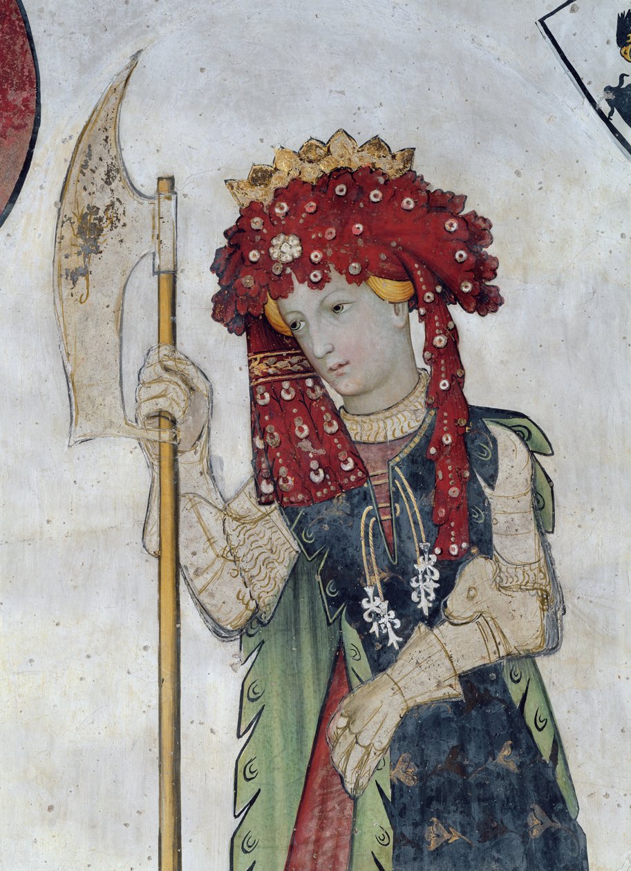 द नाइन वर्थ्स एंड द नाइन वर्थ वुमेन, डिटेल ऑफ तमरी, 1418-30 द्वारा जियाकोमो जैकेरियो