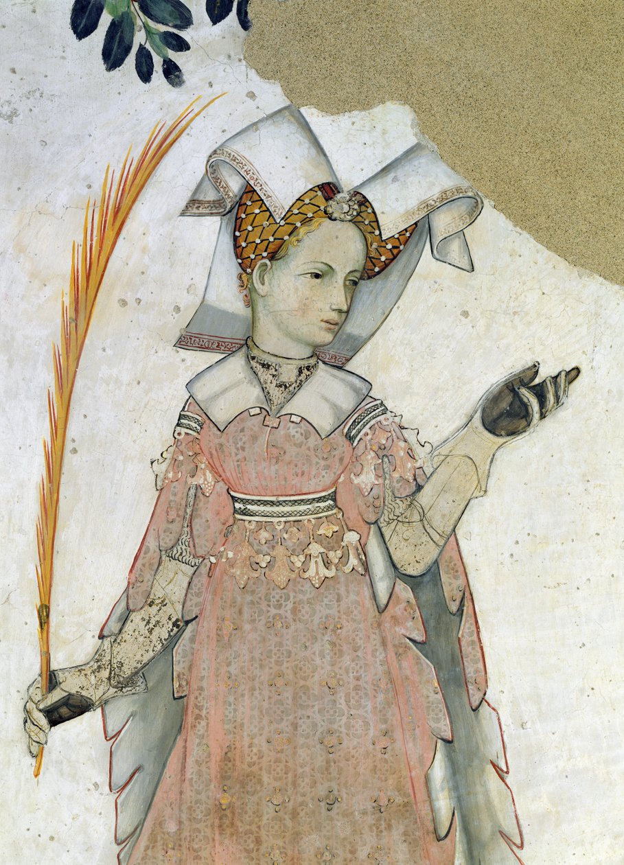 द नाइन वर्थ्स एंड द नाइन वर्थ वुमेन, तेता का विस्तार, c.1418-30 द्वारा जियाकोमो जैकेरियो