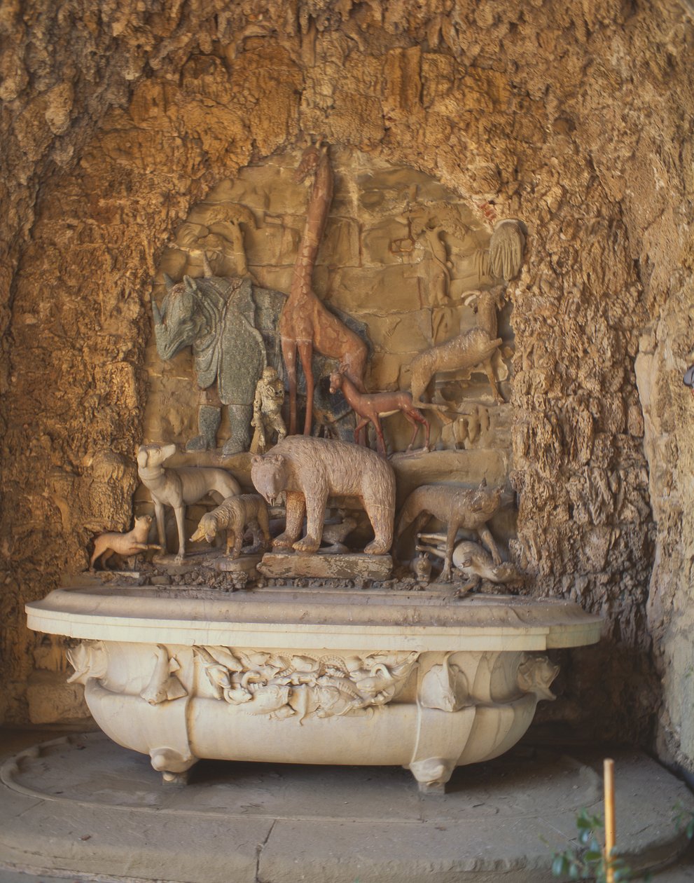 1565-69 एनिमल्स का ग्रोटो, पत्थर (कांस्य) द्वारा गियमबोलोग्ना