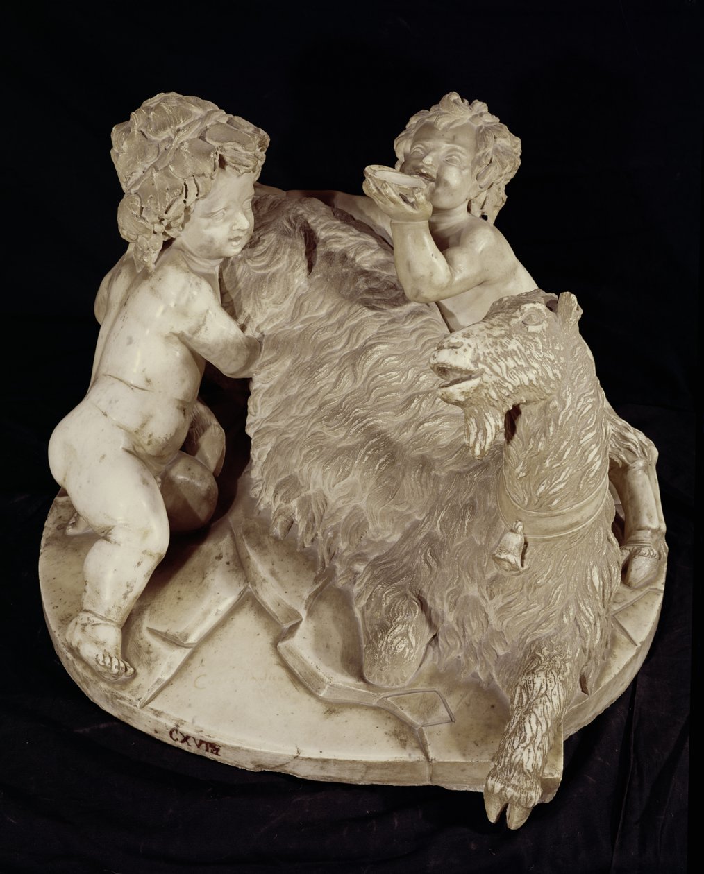 बकरी अमलथिया, c.1615 (संगमरमर) द्वारा जियान लोरेंजो बर्निनी