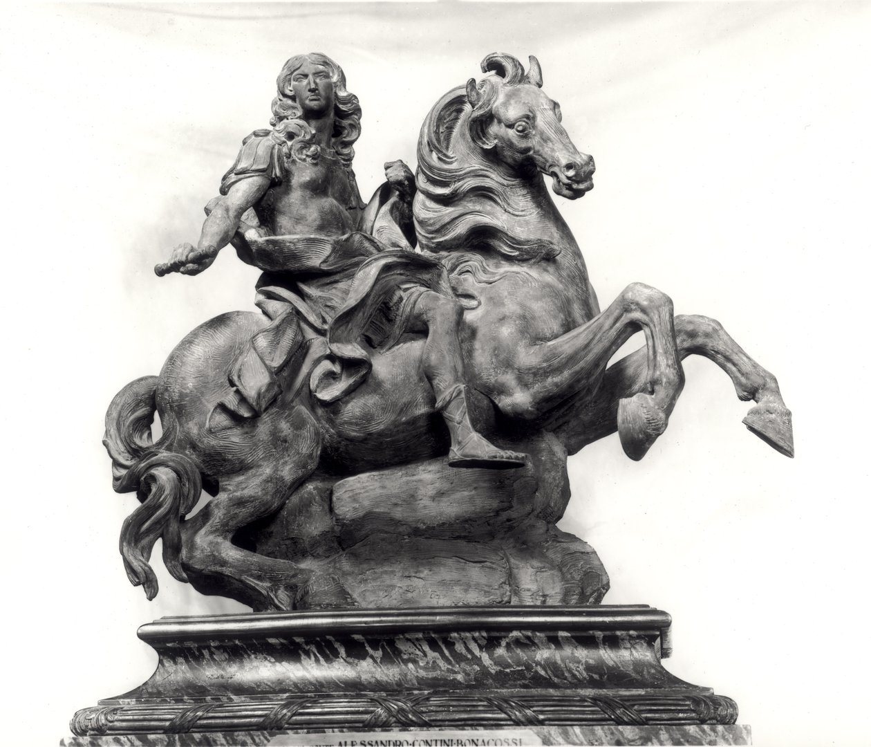 लुई XIV के स्मारक के लिए मॉडल (1638-1715) द्वारा जियान लोरेंजो बर्निनी