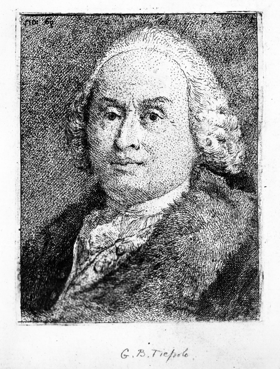 1775 में जीआम्बटिस्टा टाईपोलो का पोर्ट्रेट द्वारा जियोवानी डोमेनिको टाईपोलो